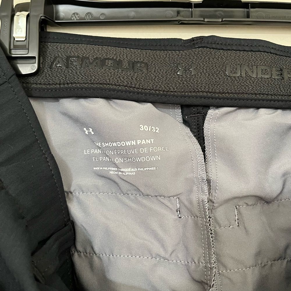 Under Armour | Men’s Showdown Pants 30x32 Black Dressy, Casual, or Golf Pants - Picture 4 of 5